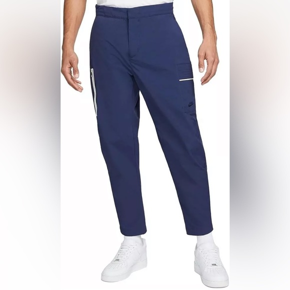 🆕 NIKE Sportswear Style Essentials Men's Utility Pants - Midnight Navy Size 36 - Picture 6 of 10
